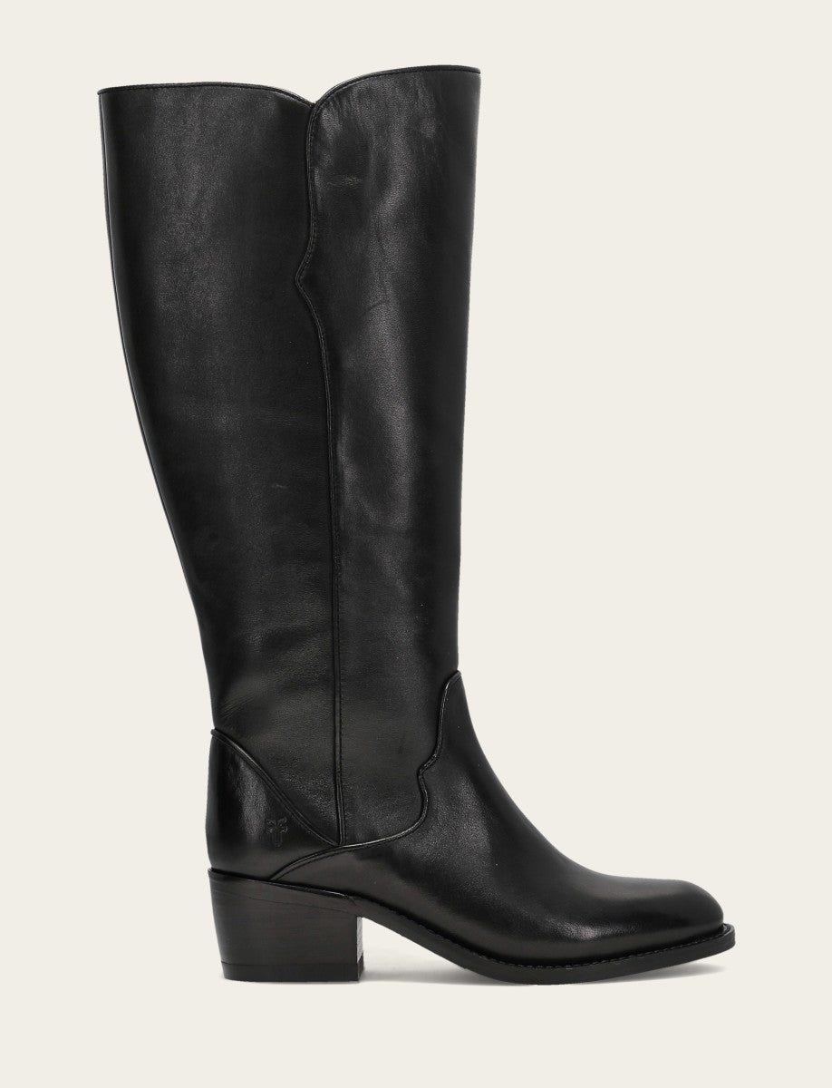 Carson 2 Piping Tall Wide Calf