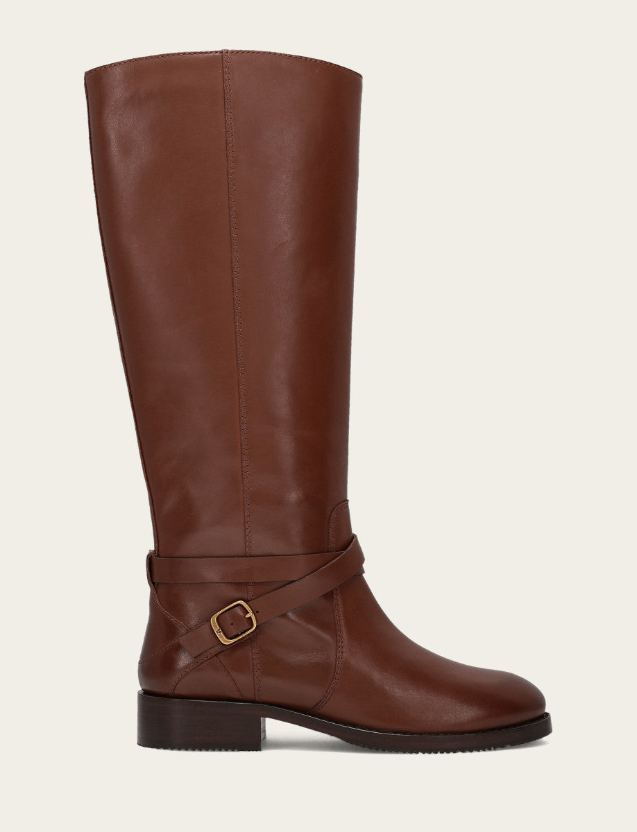 Melissa Belted Riding Wide Calf